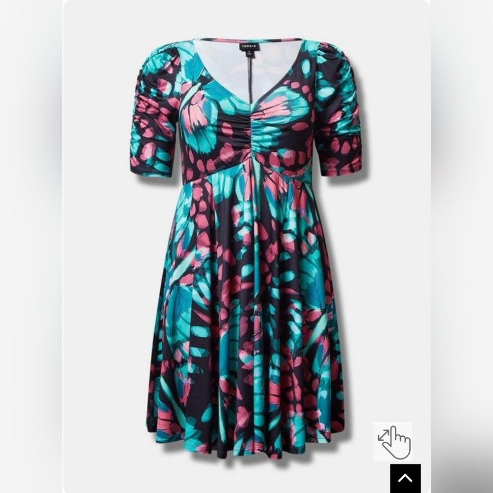 Torrid Studio Knit Skater Dress